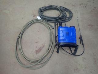 Powerfist 4-Gal Sprayer C/w Qty Of Water Hose