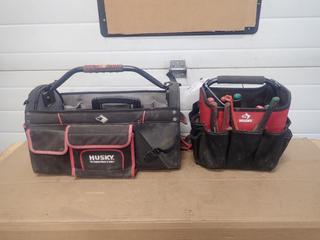 (2) Husky Tool Bags C/w Contents