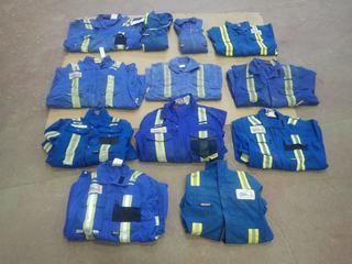 Qty Of Assorted Size Coveralls