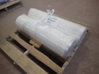 (2) 100ft Rolls Of 0.020 Stucco Sheet Metal