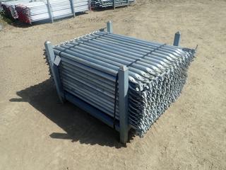 44in X 44in X 34in Storage Rack C/w Qty Of Approx. (160) 1-Meter Scaffold Bay Braces