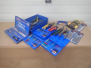 Qty Of Hammers, C-Clamps, Sockets And Driver Bits