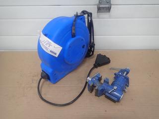 Electric Cord Reel C/w Vise