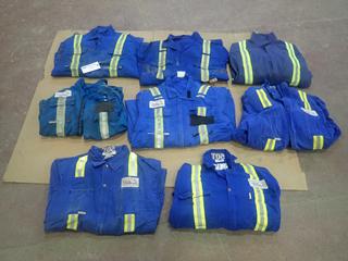 Qty Of (4) Pairs Of Size 50T, (1) 50R, And (3) Unknown Size Coveralls