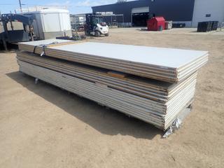 Qty Of 16ft X 47in Insulated Panels