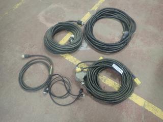 (2) 600V Welding Extension Cord C/w Assorted Extension Cords