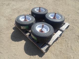 Qty Of (4) Hi-Run 20.5 X 8.00-10 6PR Trailer Tires 