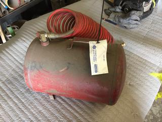 Midwest Products Portable Air Tank with Coil Hose