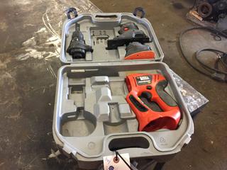 Black & Decker 12V Multi-Tool c/w Drill Head, Jigsaw and Sander, No Battery or Charger