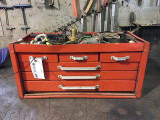 6-Drawer Tool Box c/w Contents, 26in x 12in x 12in