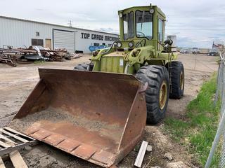 Terex 72-51AA Wheel Loader c/w GM 6-71N Diesel, 114in Bucket, 10,500lb Capacity, Showing 1,906 Hrs, S/N C-4087