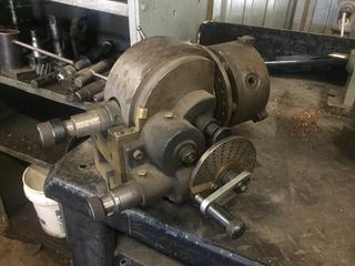 Rotary Dividing Head c/w 6-1/4in 3-Jaw Chuck