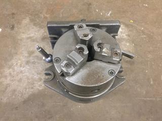 6-1/2in 3-Jaw Rotary Table Chuck