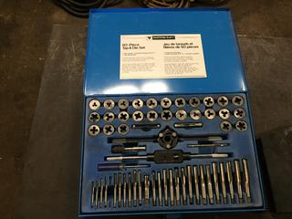 Mastercraft 60pc Tap and Die Set and Zelkut Hex Die Set