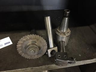 Custom Built Tool Holder and Cutting Wheel with SK30 Shank
