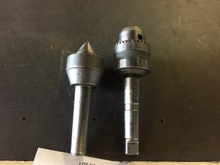 Live Lathe Centre and Drill Bit Holder