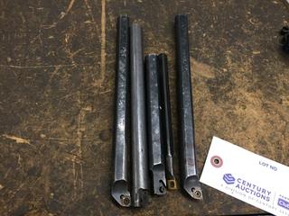 (5) Assorted 3/4in Indexable Boring Tools