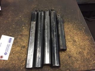 (5) Assorted Indexable Lathe Boring Tools