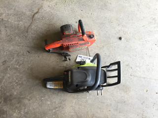 Gas Chainsaw and Electric Chainsaw, *Parts Only*