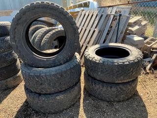 (5) 35 x 12.50R20LT Tires