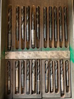 Assorted Drill Bits, 17/32in - 53/64in