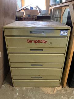 File Cabinet, 25in x 33in x 42in