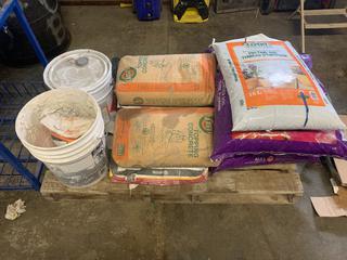 Pallet of Topping Concrete And Garden Soil