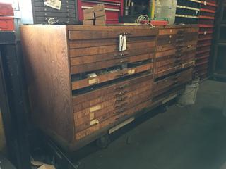 Wooden Cabinet with Drawers