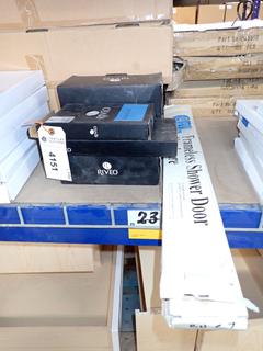 Assorted Ladder Pulls, Handles & Door Hardware.