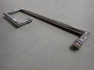 (3) 12 In. Brushed Nickel Pull/Towel Bars, No. 70201-1212-BN.