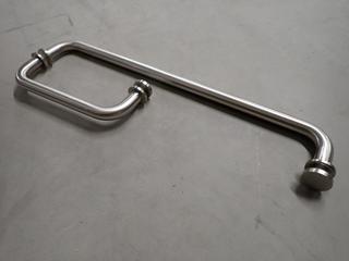 (11) 18 In. Brushed Nickel Pull/Towel Bar Combos, No. 70215-0808-BN.