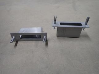 (3) Boxes of Freeslide Wall Brackets, 100pc Per Box.