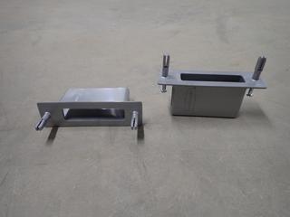 (3) Boxes of Freeslide Wall Brackets, 100pc Per Box.