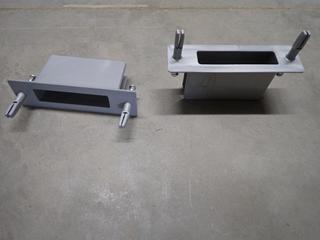 (3) Boxes of Freeslide Wall Brackets, 100pc Per Box.