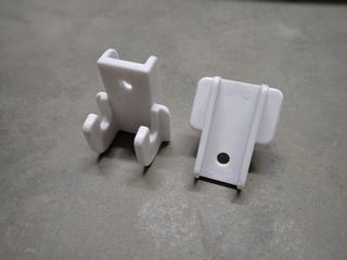 (5) Boxes of Assorted Pole Clamps, 250pc Per Box.
