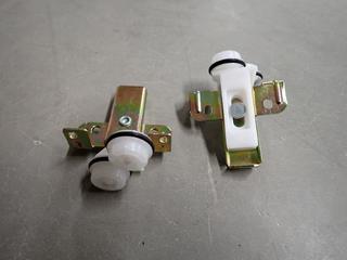 (4) Boxes of COX Top Roller Brackets, No. 22-702, 25pc Per Box.