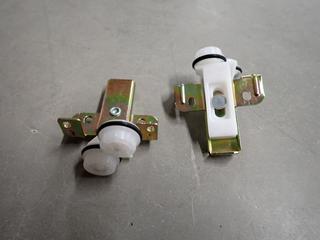 (4) Boxes of COX Top Roller Brackets, No. 22-702, 25pc Per Box.