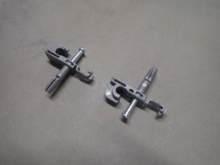 (2) Boxes of 1/2 In. Back Wall Clips, Approx. 1000 Per Box.
