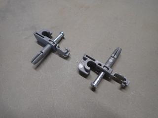 (2) Boxes of 1/2 In. Back Wall Clips, Approx. 1000 Per Box.