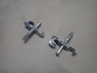 (2) Boxes of 1/2 In. Back Wall Clips, Approx. 1000 Per Box.