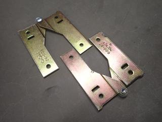 (3) Boxes of COX Connector Hinges, No. 26-009, 50 Pairs Per Box.