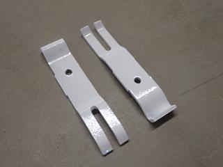 (5) Boxes of Metal Corner Brackets, 100 Per Box.