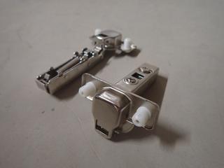 (2) Boxes of 105 Degree Soft Close Hinges, Approx. 200 Per Box.