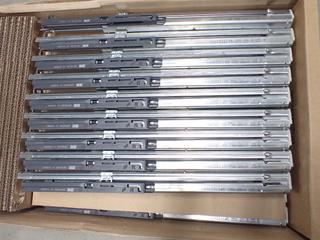 (5) Boxes of Hettich Quadro V6 Silent System Slides, No. 9047662, Approx. 20 Per Box.