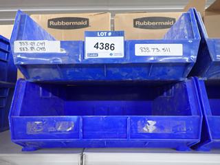 (8) Large Stackable Storage Bins.