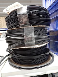 (3) Reels of Glazing Gasket, Approx. 100 Ft x 3/8 In Roll.
