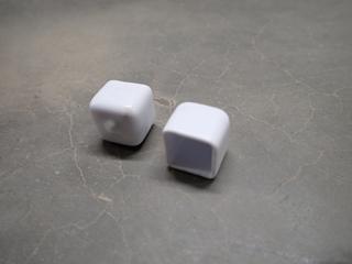 (2) Boxes of Grey & White Pole Caps.
