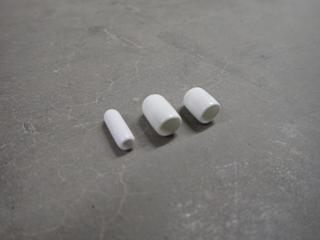(2) Boxes of Assorted White Shelf Caps.