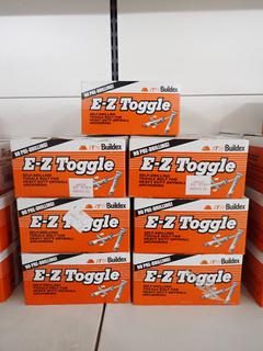 (13) Boxes of Buildex EZ Toggle Self Drilling Toggle Bolts.