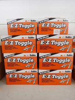 (13) Boxes of Buildex EZ Toggle Self Drilling Toggle Bolts.